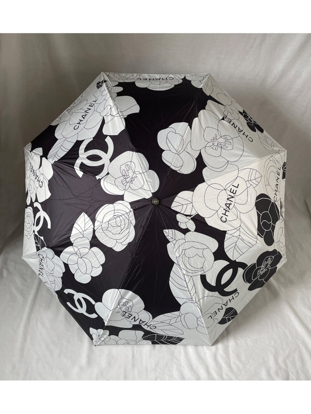 Chanel GWP Umbrella Floral Camillia